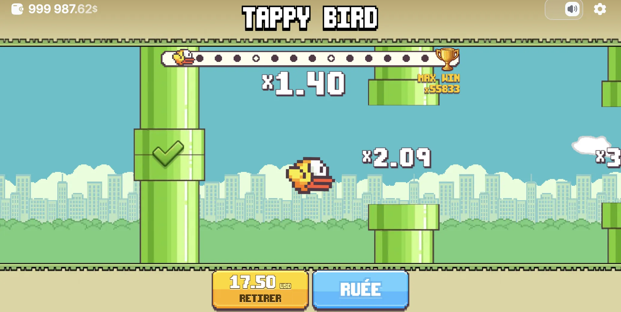 Tappy Bird en un coup d'&oelig;il